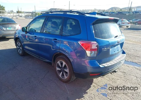2018 Subaru Forester 2.5I Premium из США, поврежденный, VIN JF2SJADC3JH520763